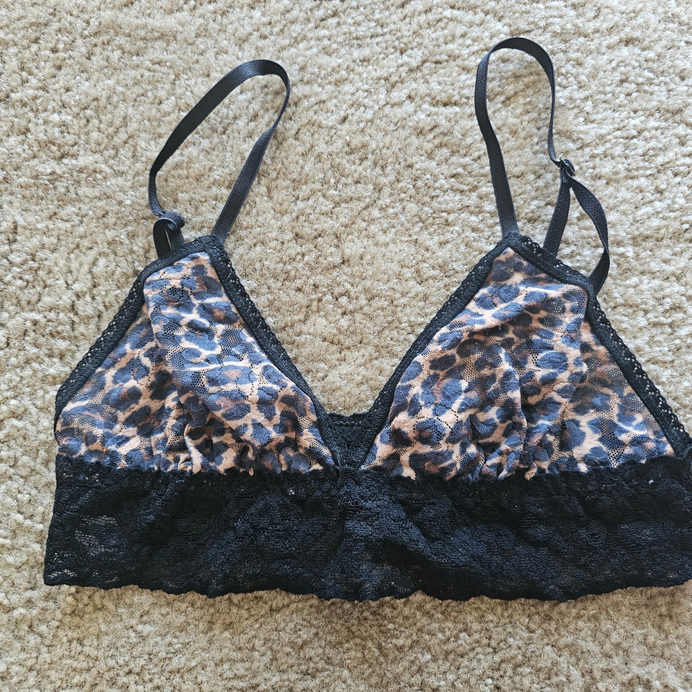 Hanky Panky Leopard Bralette XS